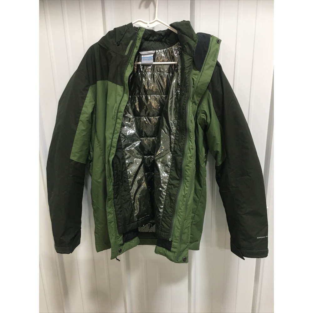 Men's Columbia Whirlibird V Interchange 3-in-1 Jacket Large Canteen Green